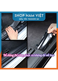 Băng Keo Carbon 3D Nhám Trang Trí Ô tô, Decal Dán Xe Chống Trầy Xước