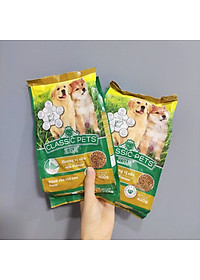 COMBO 5 GÓI Thức Ăn Hạt Khô Dành Chó Con Hương Vị Sữa Classic Pets Milk Flavour 400g
