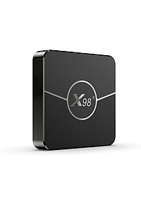 Android Tivi Box X98 PLUS - Ram 4GB, Android 11, Dual Wifi , Buetooth 5.0 - Hàng Nhập Khẩu