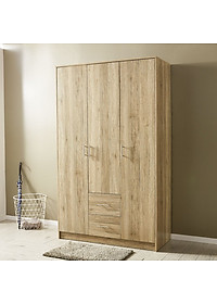 Tủ quần áo hiện đại sang trọng bằng gỗ công nghiệp SMLIFE Cepham