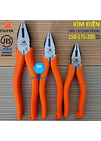 Kìm điện - kìm răng 8 inch/ 200mm Fujiya AP-200 Công Nghệ Nhật Bản- Kìm cắt dây thép dây đồng