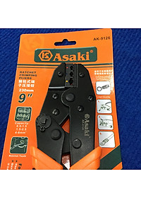 Kềm bấm cosse chỉa bọc nhựa 9in/230mm  Asaki AK-9126 (0.5 ~ 6mm2 )