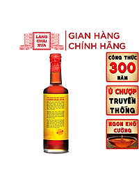[KF] Nước mắm nhỉ cá cơm ruột đỏ Làng Chài Xưa 500ml/chai cá vàng ngon vùng nước trồi 300 năm truyền thống chai thủy tinh