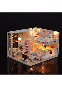 Mô hình nhà DIY Doll House Cuộc Sống Yên Bình Tranquil Life Kèm Mica Chống bụi