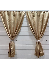 Rèm Dính-Không Cần Khoan Vô Cùng Tiện Lợi, Chất Liệu Vải Cản Sáng Tốt-Nhiều Màu, Kích Thước