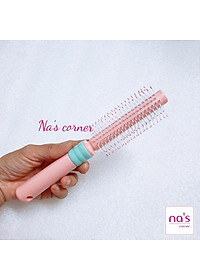 Lược tròn chải tóc uốn xoăn tạo kiểu cho tóc uốn phồng loại cao cấp vintage