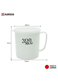 Cốc nhựa uống nước nắp mềm Nakaya - Nội địa Nhật Bản
