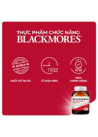 Viên Uống Hỗ Trợ Giảm Cholesterol Ngăn Ngừa Bệnh Tim Mạch Blackmores Cholesterol Health Lọ 60 Viên