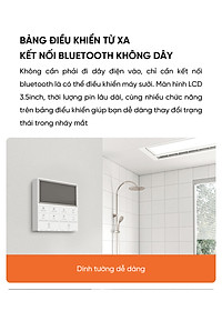 Máy Sưởi/ Đèn Sưởi Nhà Tắm Thông Minh Yeelight Pro 8in1 YLYYB-0010 (2022 version) - Hàng Nhập Khẩu