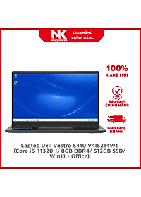 Laptop Dell Vostro 5410 V4I5214W1 (Core i5-11320H/ 8GB DDR4/ 512GB SSD/ Win11 + Office) – Hàng Chính Hãng