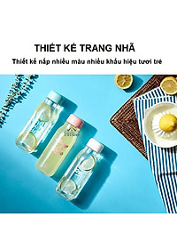 Bình nước nhựa Lock&Lock Milky dung tích 500ml BPA Free HAP654