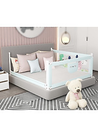 Thanh chắn giường SALE giá nhập, thanh chặn giường dạng trượt cao tối đa 90cm có 3 màu