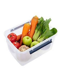 Thùng Đựng Đồ Dùng , Đựng Thực Phẩm Đa Năng Trong Gia Đình Hokkaido Hàng Xuất Nhật Có Nắp Đậy Chốt Gài Thông Minh - Chính Hãng ( Tặng kèm khăn lau đa năng)