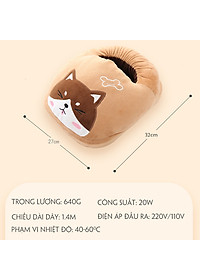Máy Sưởi Chân - Túi Sưởi Chân - Cute Phô Mai Que - Sưởi Ấm 360° Nhiệt độ 40 - 60° Công Suất 20W Giao màu ngẫu nhiên.
