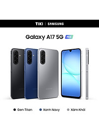 Điện Thoại Samsung Galaxy A17 5G, Camera 50MP & IOS, Kính Cường Lực Gorilla Victus, AI Gemini - Hàng Chính Hãng