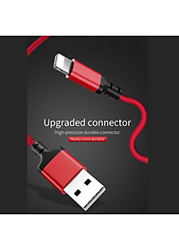 Cáp Sạc Nhanh Iphone - Ipad loại tốt hàng chính hãng HOCO X14 Times Speed – Dây Sạc bọc dù chống xoắn, đứt