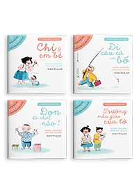 Combo Sách Ehon Nhật Bản: Chúng Mình Lớn Rồi (Set 4 Cuốn Nuôi Dưỡng Tâm Hồn Trẻ Từ 3-6 Tuổi / Ehon Cùng Con Lớn Khôn)
