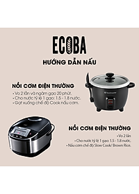 Gạo lứt đen hữu cơ cao cấp/ECOBA Huyền Mễ 1kg - Thơm ngon dẻo ngọt - Thanh lọc cơ thể