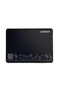 Ugreen 27508 tấm lót chuột mouse pad màu đen CY016 20027508 - Hàng chính hãng