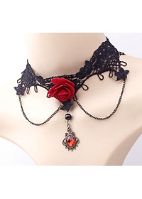 Vòng cổ choker rose King&Queen nổi bật dạ tiệc