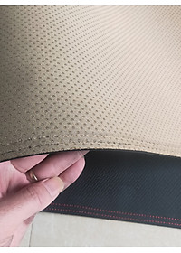 Thảm Taplo Hyundai Accent 2017-2023 loại da dày cao cấp 3 lớp chống trượt Da Carbon đen