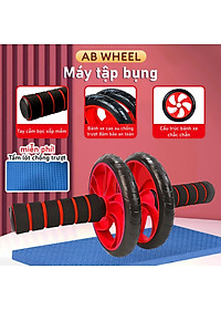 Dụng cụ tập cơ bụng RW001 - RW099 - RW100 2 Bánh - 4 Bánh chống đẩy,Con lăn tập bụng thế hệ mới có trợ lực, chống trơn trượt,dụng cụ plank tập gym giúp eo thon gọn hàng cao cấp