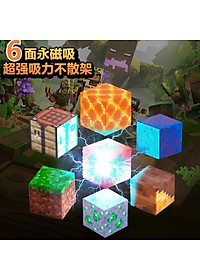 Combo 100 Khối Nam Châm Minecraft Khối Xây Dựng Mô Hình Giáo Dục Cho Trẻ Em