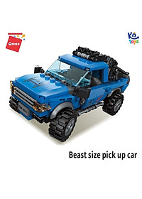 Đồ chơi lắp ghép, xếp hình Qman 4803 - Khủng long biến hình