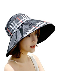 Mũ Đi Biển Gấp Gọn Họa Tiết Ca Rô MU010 MayHomes Chất Liệu Bền Đẹp, Kiểu Dáng Thời Trang