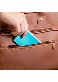 Cặp công sở Trita ( Thời trang nam đựng vừa laptop 13.3 inch - Cặp da TCA5 )