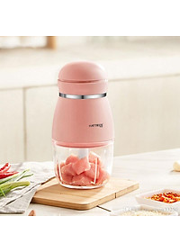 Máy Xay Đồ Ăn Dặm Cho Bé 6 Lưỡi Cối Thuỷ Tinh Hàng Nội Địa Trung Bản Cao Cấp Siêu Mịn Tiện Dụng - Tặng Kèm Dụng Cụ Rửa Máy-Hàng Chính Hãng 