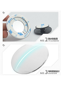 Gương cầu vô cực cho xe hơi xoay 360 độ 3R-057