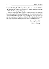 Chủ Quyền Biển Đảo Của Nhà Nước Quân Chủ Việt Nam Trong Lịch Sử (Từ Chúa Nguyễn Thế Kỷ XVI Đến Năm 1945)