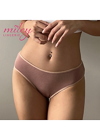 Combo 8 Quần lót nữ Flexi màu basic co giãn Miley Lingerie BCS40