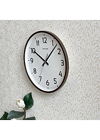 Đồng hồ Rhythm CMG619NR06- Kt 30.5 x 3.5cm, 630g, Vỏ nhựa. Dùng Pin.