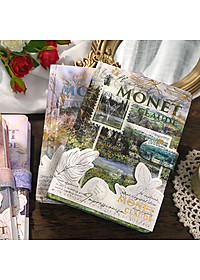 Sổ Tay Bìa cứng phong cách cổ điển,sổ nhật kí vintage chủ đề hội họa tranh Vangogh Lalunavn B188