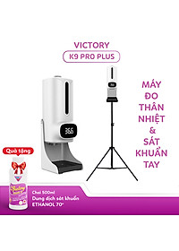 Máy đo thân nhiệt kèm rửa tay sát khuẩn K9 Pro Plus