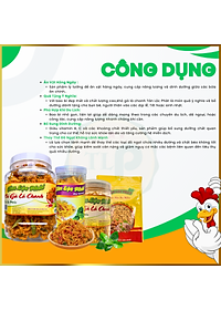 KHÔ GÀ LÁ CHANH TÂN LỘC PHÁT COMBO 1KG  - MỖI HŨ 500G