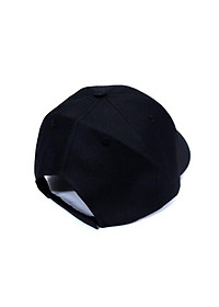 Nón mũ lưỡi trai trơn thời trang nam nữ UNISEX - màu đen trơn - Nón Kết Trơn Nam Nữ Hot Trend