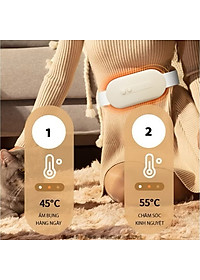 [MẪU MỚI 2025] Máy Massage Giảm Đau Bụng Kinh  LS01 - Hỗ Trợ Chống Lão Hoá Da Sau Sinh.