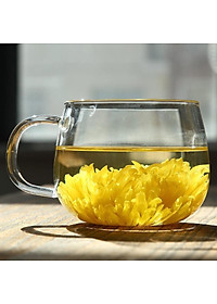 BỘ ẤM CHÉN PHA TRÀ THỦY TINH CHỊU NHIỆT CAO CẤP CỐC BẦU - VD118