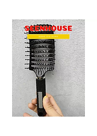 Lược gỡ rối,tạo phồng tóc,sấy tạo kiểu tóc bán nguyệt loại to seen house