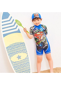 Đồ Bơi Bé Trai Liền Thân Siêu Nhân Từ 1 Đến 8 Tuổi