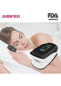 Máy Đo Nồng Độ Oxy Trong Máu Và Nhịp Tim Jumper JPD-500D | Màn Hình Màu OLED - Chức Năng Đo Chỉ Số Tưới Máu PI