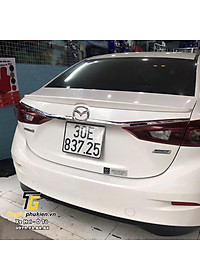 Ốp trang trí tay mở cốp sau Mazda 3 2015-2018 mạ Crom cao cấp