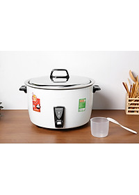 Nồi Cơm Điện Nắp Rời Sharp KSH-D55V (5L) - Trắng - Hàng chính hãng