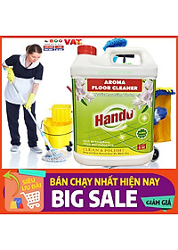 Nước Thơm Lau Sàn Nhà Hando Can 5L Hương Lavender