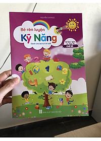 Bộ 8 cuốn Bé Rèn Kỹ Năng Dành Cho Bé 5-6 Tuổi