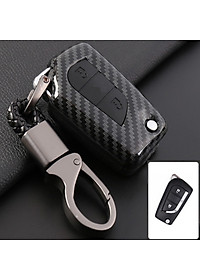 Bao da cacbon cao cấp bọc chìa khóa dành cho hãng xe Toyota