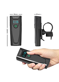 Đèn Pha Xe Đạp Chiếu Sáng Chống Nước CD-30 Gắn Tay lái, Vỏ nhựa ABS, Sạc Điện Type-C Có Đồng Hồ Hiển Thị Thời Gian Lượng Pin, Có Hỗ trợ Sạc Khẩn Cấp - Mai Lee